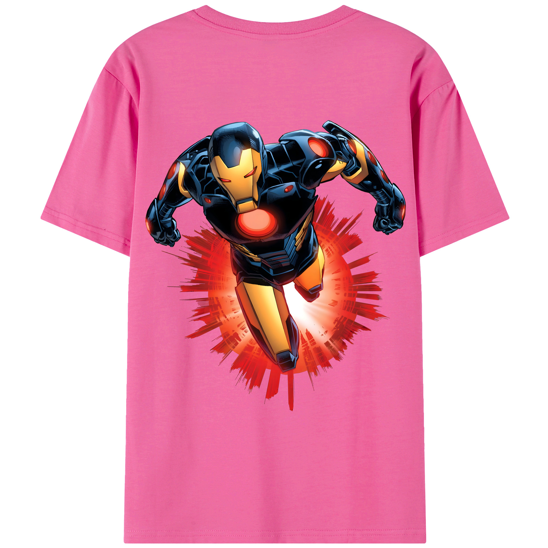 （画像用） アベンジャーズ The Avengers レディース半袖Tシャツ(バックプリント)